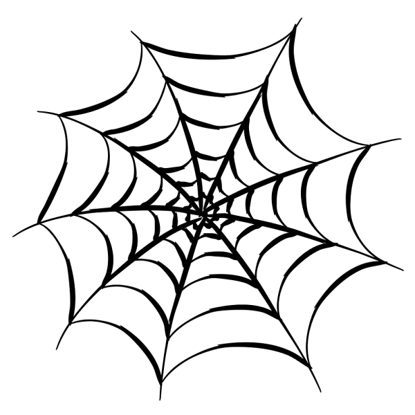 Happy Halloween Spider Web Fabric Sale