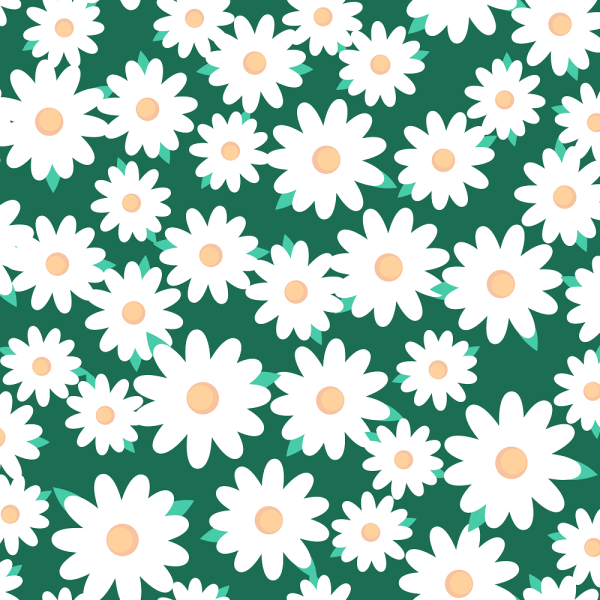 Japanese Round Floral Fabric - Hunter Green Online Sale