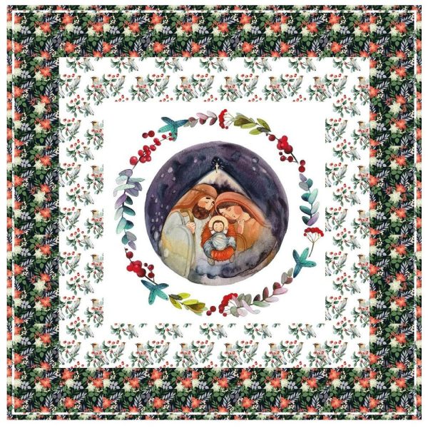 Nativity Scene Wall Hanging 42  x 42  Sale