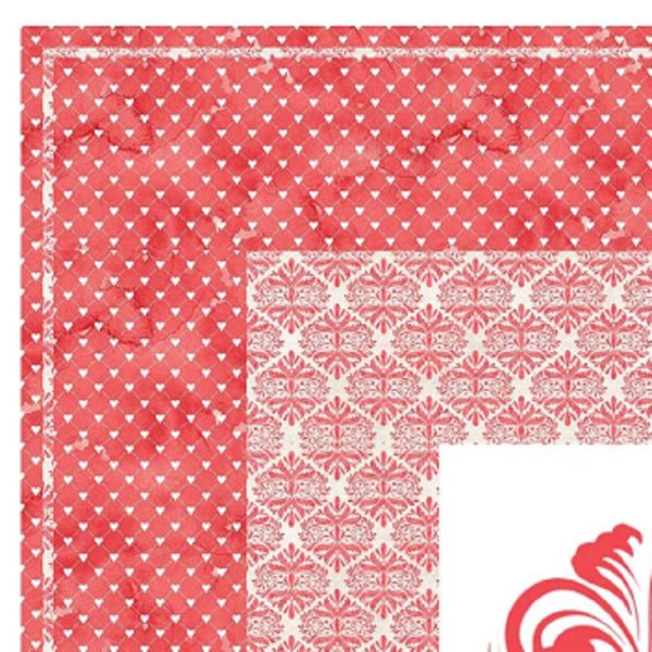 Romantic Bouquets Heart Wall Hanging 42  x 42  Fashion - Image 3