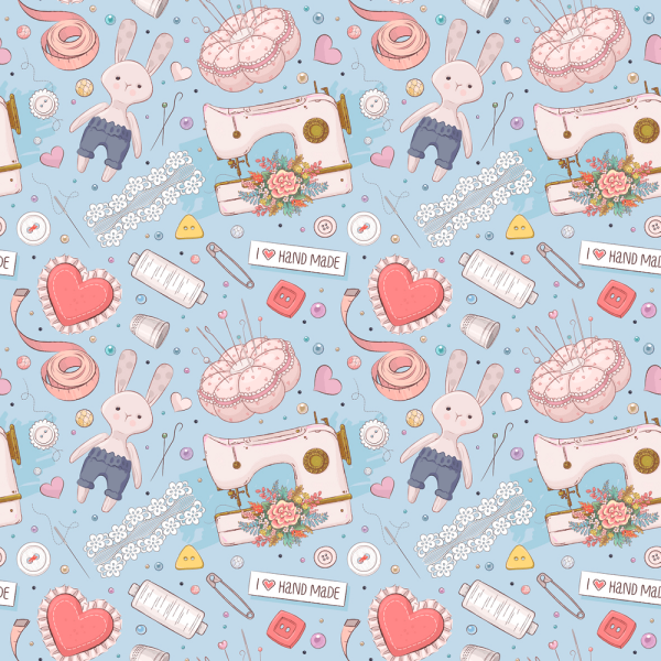 Sewing Elements Fabric - Variation 2 Cheap