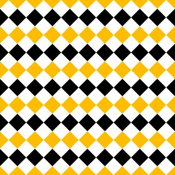 Checkered Diamond Pattern Basics Fabric - Bee Hive For Sale